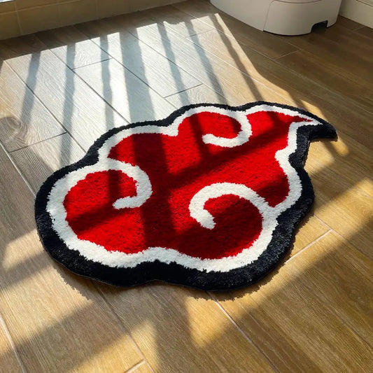 Japanese Anime Red Cloud Doormat